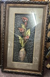 Floral wall art in Leesville, Louisiana