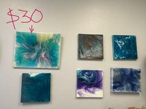 Handmade Epoxy Resin Art – $20 Each in Houston, Texas