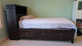 Twin Storage Bed with Mattress in Houston, Texas