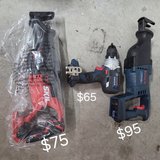 Skill and bosch drill, saw zall in Travis AFB, California