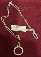 10K white gold chain and pendant in Travis AFB, California