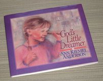 Vintage 1990 God's Little Dreamer Hard Cover Book w Dust Jacket in Chicago, Illinois