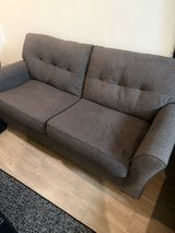 grey couch in Okinawa, Japan