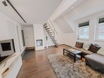 Oldtown KTown:  fully furnished Penthouse apartment with balcony, large roof terrace and private... in Ramstein, Germany