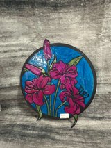 New Handmade Circle Epoxy Resin on Metal Wall Decor in Houston, Texas