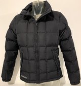 Women's Medium Columbia Down black Jacket / Coat *EUC* in Wheaton, Illinois