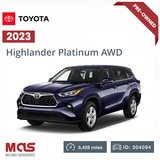 2023 Toyota Highlander Platinum – 5,459 Miles in Stuttgart, GE