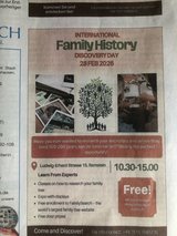 family history discovery day... Ramstein in Ramstein, Germany