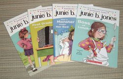 Lot of 4 Junie B Jones Books in Plainfield, Illinois