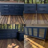 Dressers Nightstands Tv Stand Pieces Sets Solid Wood Navy Collection New in Kingwood, Texas
