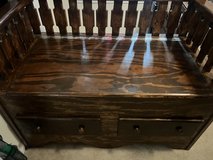 HAND CRAFTED STORAGE BENCH in Kingwood, Texas