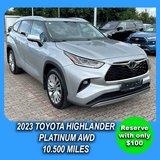 2023 TOYOTA HIGHLANDER PLATINUM AWD - 10.000 MILES ONLY !!! - US SPECS in Ramstein, Germany