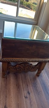 Antiques horse table in Camp Pendleton, California