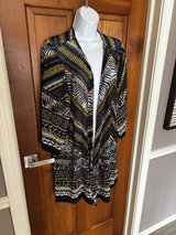 Navy/Yellow Light Weight Cardigan - 1X in Naperville, Illinois