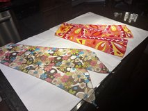 2 Fashion Long Scarves - Bright Patterns in Plainfield, Illinois