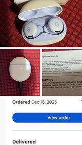 Google Pixel Buds 2a (Iris/Purple) - Used Once in Lawton, Oklahoma