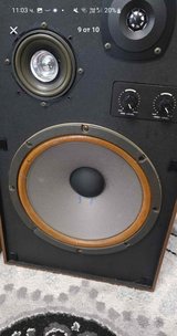 2 Retro Sanyo Speakers from 1976 in Ramstein, Germany