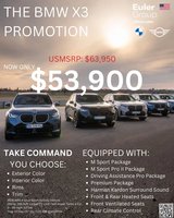 NEW BMW X3 US PROMOTION in Luke AFB, Arizona