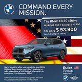 2026 BMW X3 PROMOTION in Ramstein, Germany