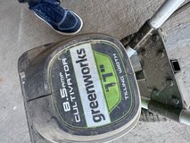Green works electric tiller in Alamogordo, New Mexico
