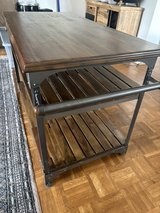 wood and metal kitchen cart in Stuttgart, GE