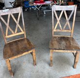 Wooden Chairs (2) in Warner Robins, Georgia