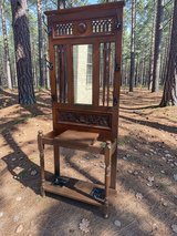 Antique Victorian Real Wood Hall Tree in Houston, Texas