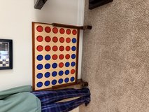 Oversized Connect 4 — wooden frame. in Kingwood, Texas
