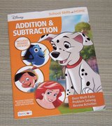 NEW Disney Addition & Subtraction Activity Book w Reward Stickers in Morris, Illinois
