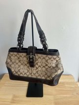 Brand New Coach Hampton Canvas Shoulder Bag in Kingwood, Texas