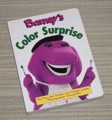 Vintage 1993 Barney's Color Surprise Board Book in Chicago, Illinois