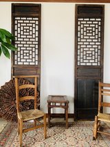 Antique Chinese Lattice Panel in Okinawa, Japan