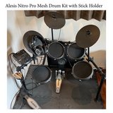 Electronic Drum Kit With Stick Holder in Okinawa, Japan