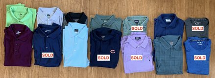 Men's XXL 5pc Lot - Choose ANY 5 Henley / Polo Short Sleeve Shirts for $10 - 2XL *EUC* in Lockport, Illinois