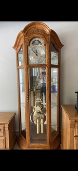 Grandfather clock in Westmont, Illinois