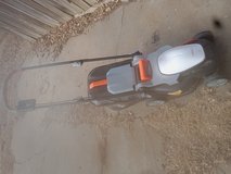 Electric lawnmower in Salina, Kansas
