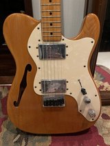 1990 Fender Telecaster Thinline 72’ Reissue, Natural in Okinawa, Japan
