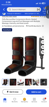 FitRX Heated/massage compression boots in Alamogordo, New Mexico