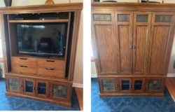 TV/media cabinet in Plainfield, Illinois
