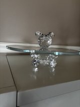 Crystal Bear Round Pedestal Serving Stand in Naperville, Illinois