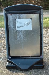 PAVEMENT SIGN WATER BASED DOUBLE SIDED in Lakenheath, UK