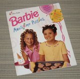 Vintage 1999 Golden Book Barbie Awesome Parties Book in Chicago, Illinois
