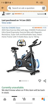 Exercise bike in Wiesbaden, GE