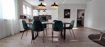 TLA/TDY modern 2BR 2BA w/ AC & heated floors, 2min from LRMC, 10 min from RAB [ref: B81B] in Ramstein, Germany