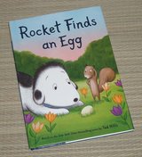 Rocket Finds an Egg L1 Hard Cover Book w Dust Jacket in Bolingbrook, Illinois