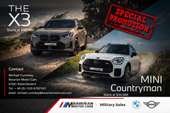 2026 BMW / MINI Promotion in Ramstein, Germany