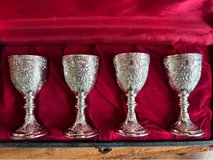 Vintage set of 4 silver-plated goblets in Rolla, Missouri