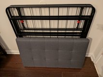 Twin folding frame with wall headboard in Byron, Georgia