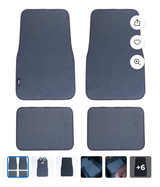 New gray carpet floor mats in Leesville, Louisiana