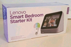 New Lenovo Smart Clock 2 w/smart bulb in Leesville, Louisiana